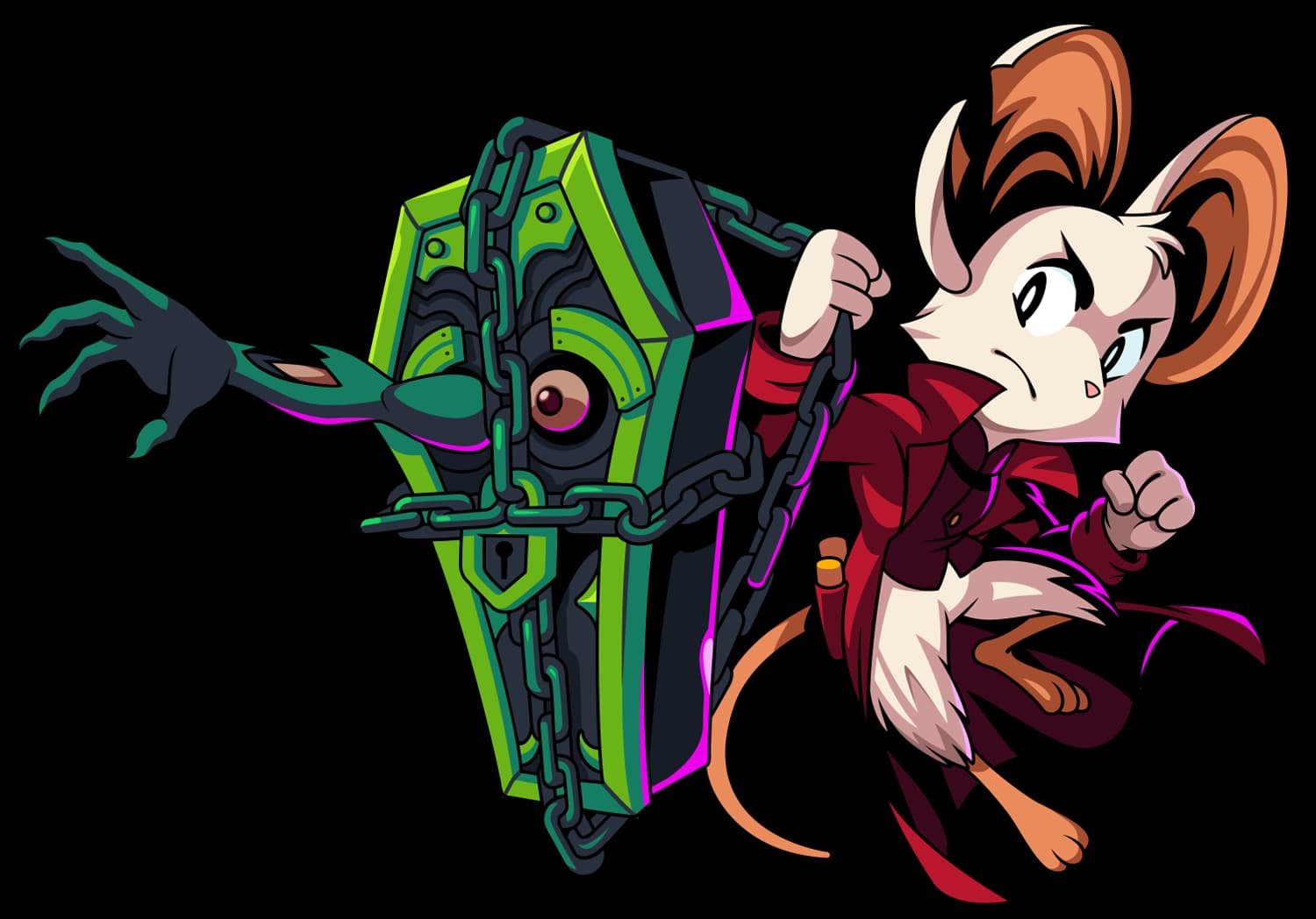 Hollower's Shield weapon art from Mina the Hollower