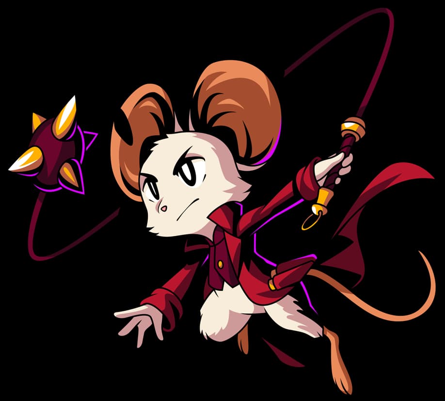Nightstar weapon art from Mina the Hollower